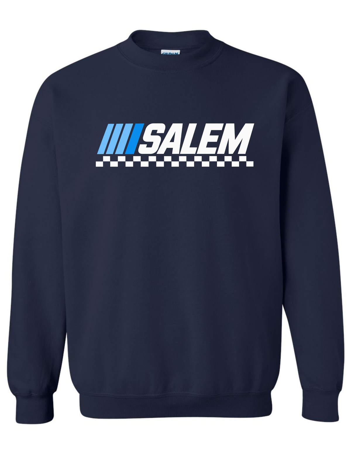 Navy Track Crewneck