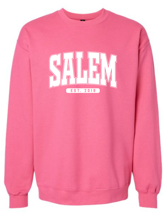 Salem Block Print - Crewneck Youth Sizes
