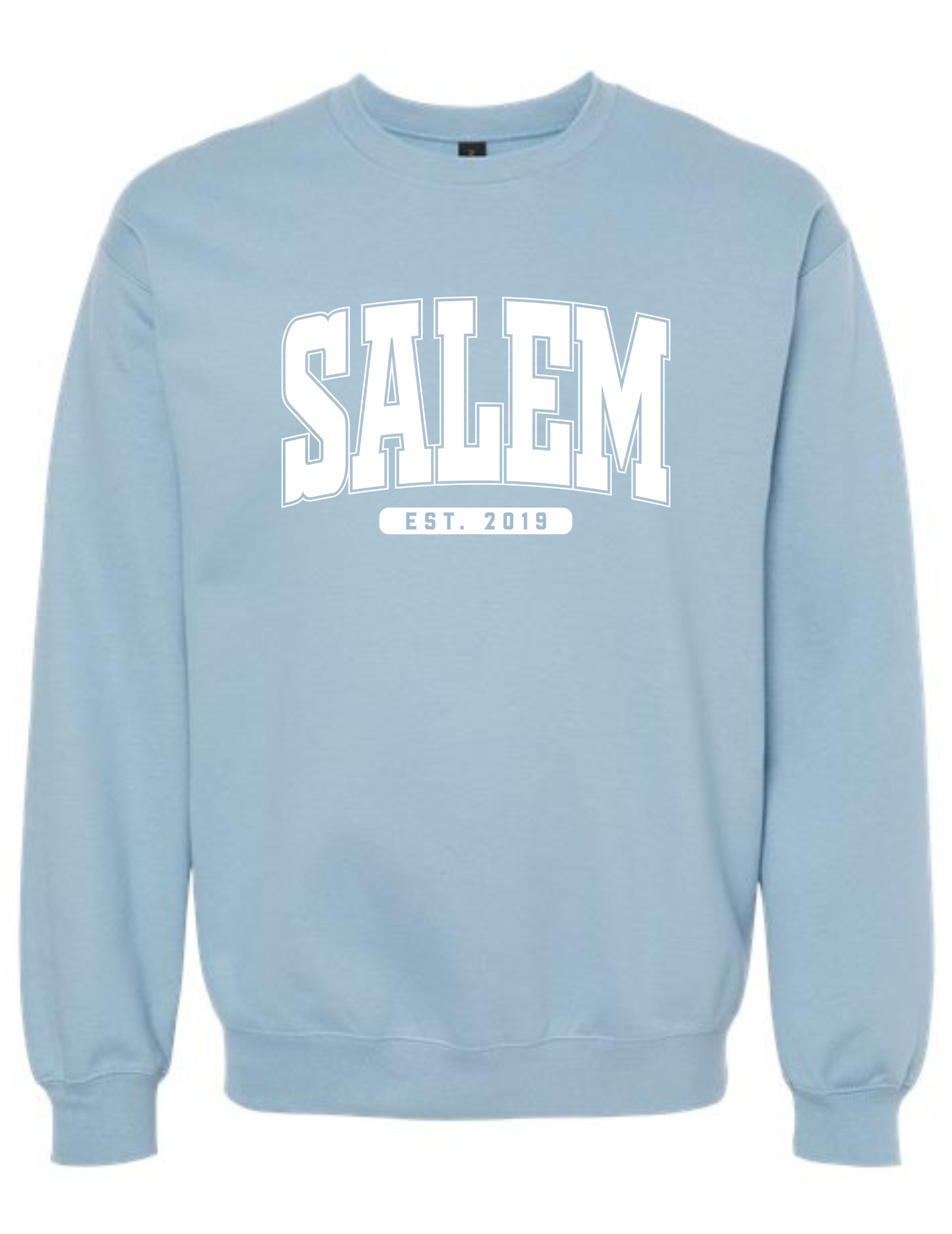 Salem Block Print - Crewneck Adult Sizes