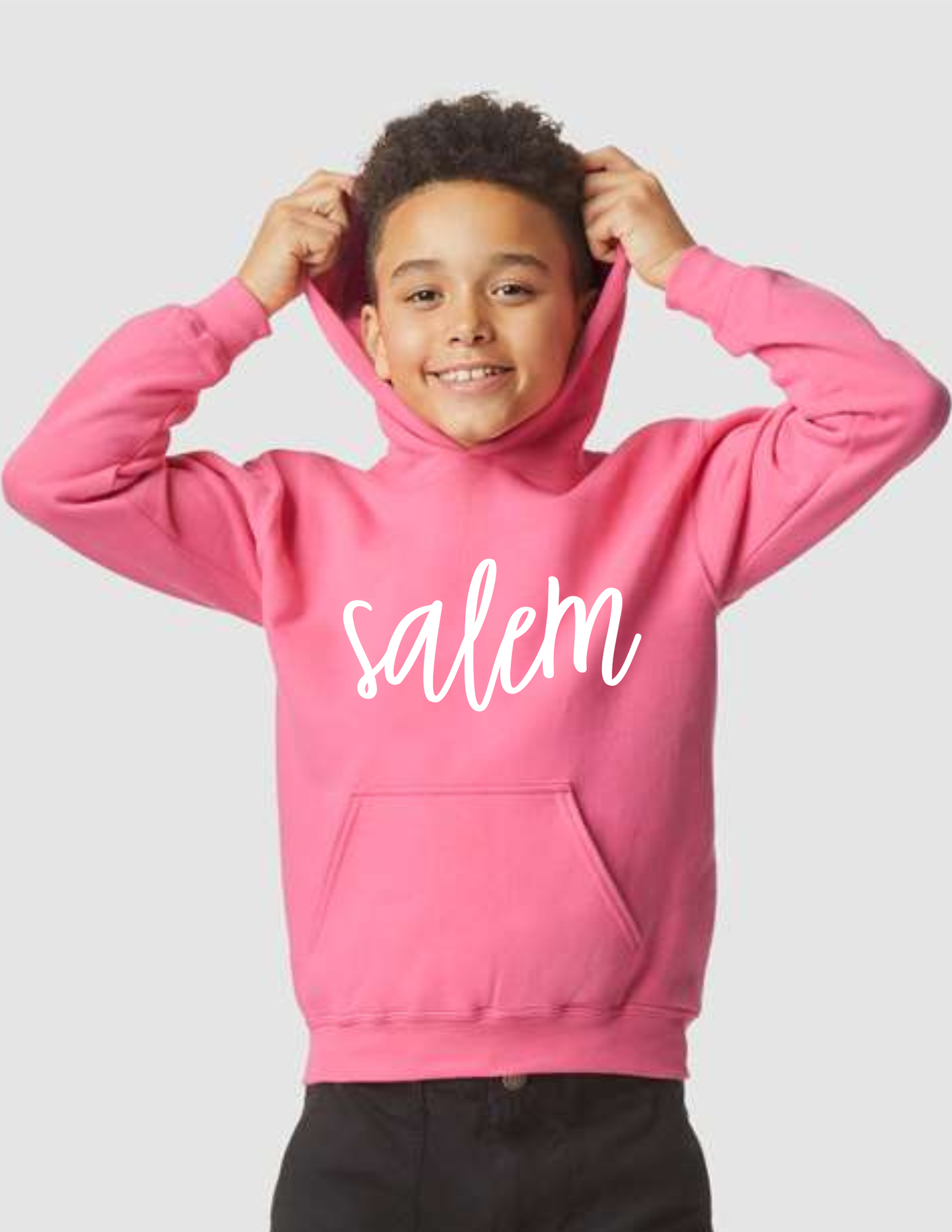 Salem Cursive Print - Hoodie