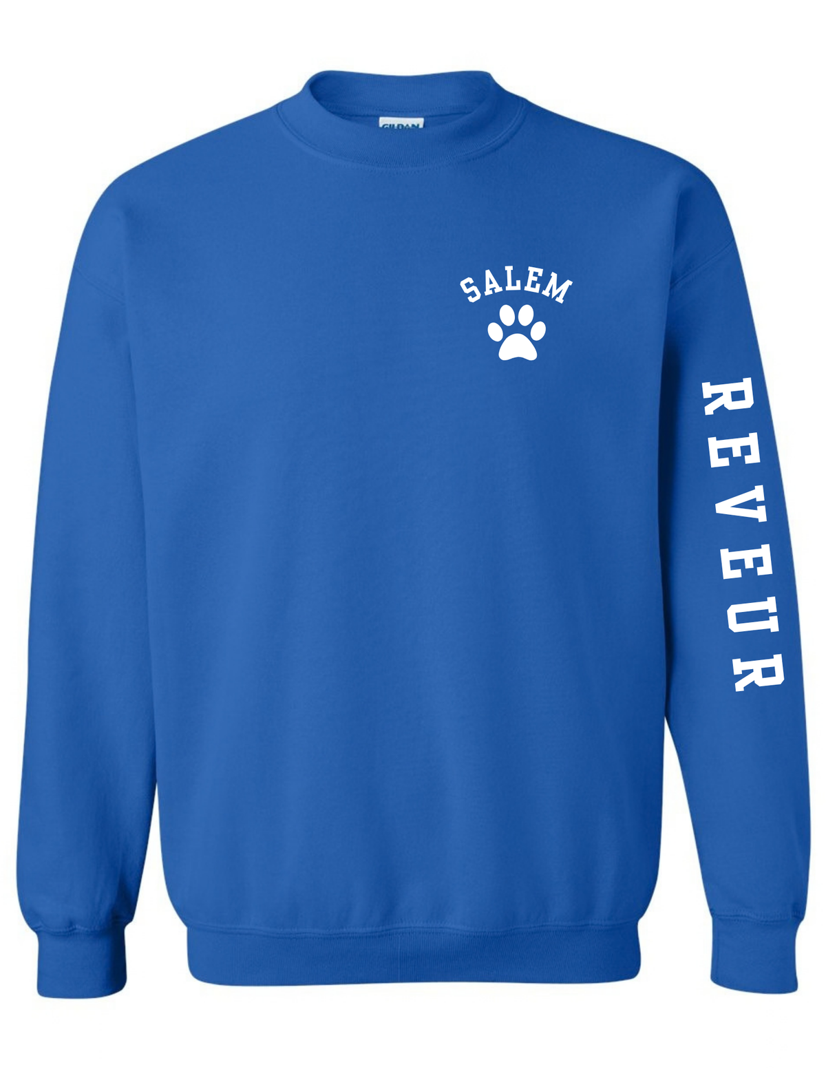 House Sweatshirt - Crewneck w/ Sleeve Design