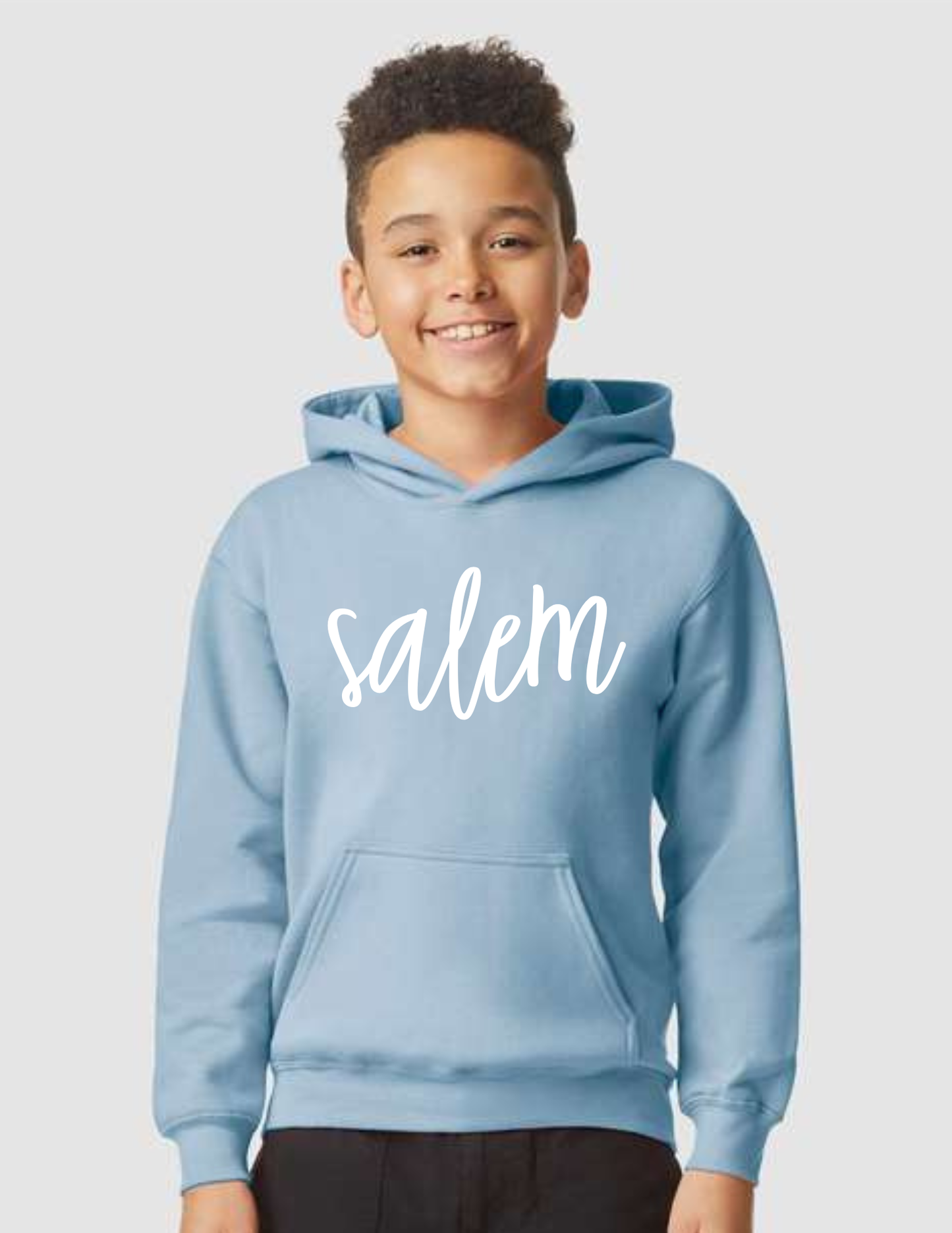 Salem Cursive Print - Hoodie