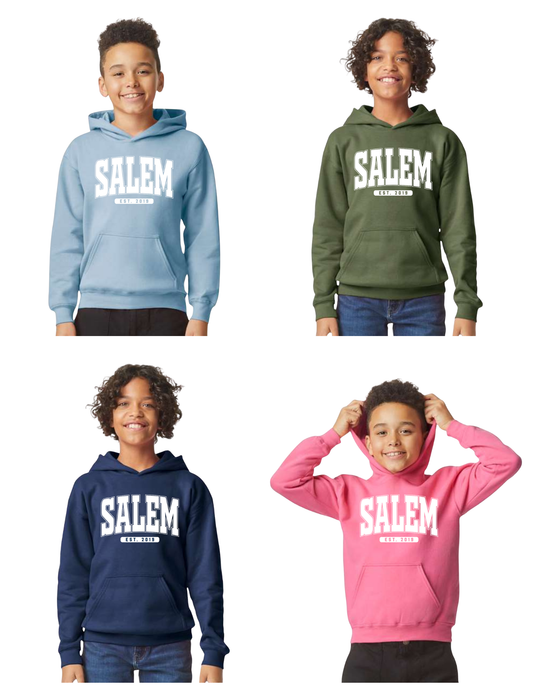 Salem Block Print - Hoodie