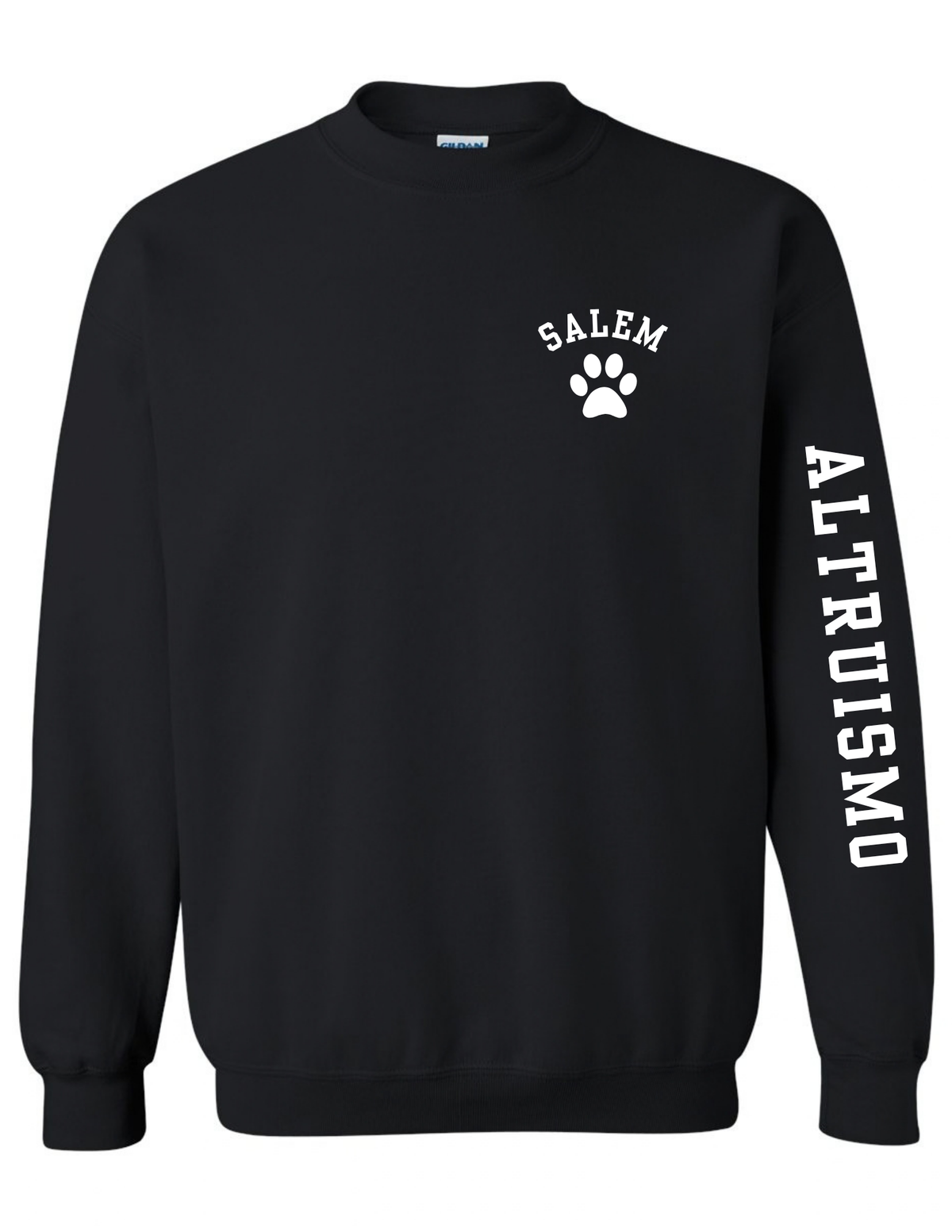 House Sweatshirt - Crewneck w/ Sleeve Design