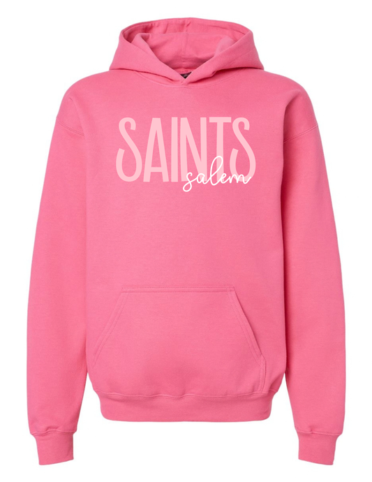 Pink Salem Saints Hoodie