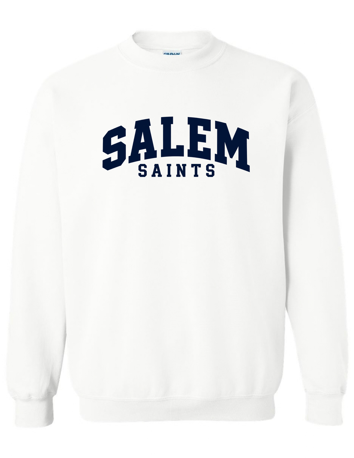 White Salem Saints Crewneck