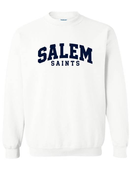 White Salem Saints Crewneck