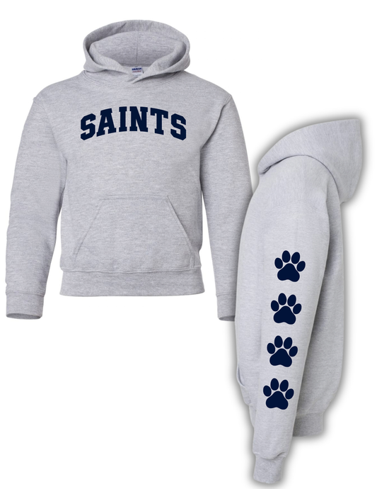 Gray Saints Hoodie