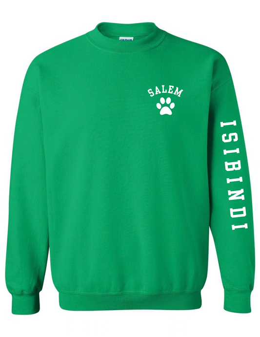 House Sweatshirt - Crewneck w/ Sleeve Design